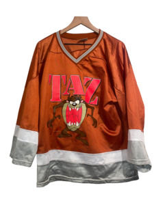 1993 Tasmanian Devil "Taz" Retro Classic Mesh Hockey Jersey Size M